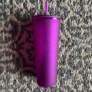 Starbucks Purple Matte Soft Touch Tumbler- Venti